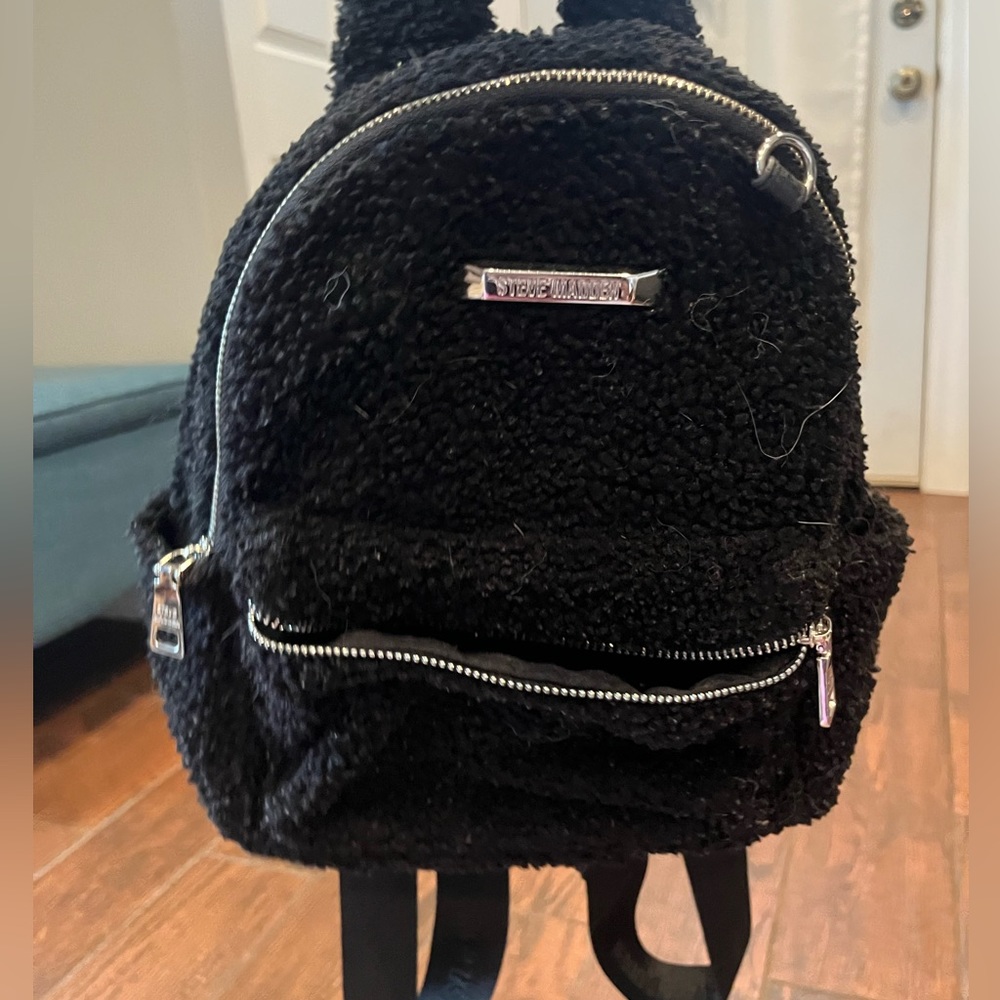 Steve Madden Sherpa mini backpack